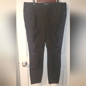 Torrid Black Bombshell Skinny Jeans